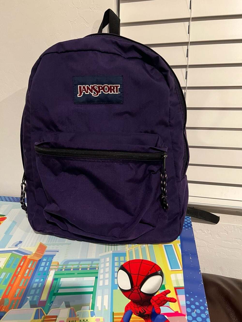 Jansport Superbreak Violet Purple Backpack B3717
